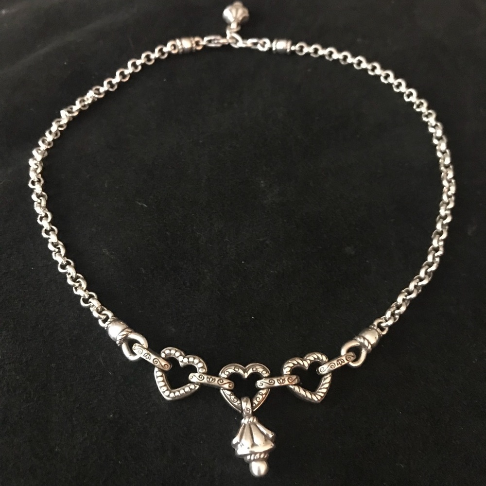 Brighton sterling silver heart necklace